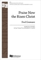 Praise Now the Risen Christ SSATB choral sheet music cover